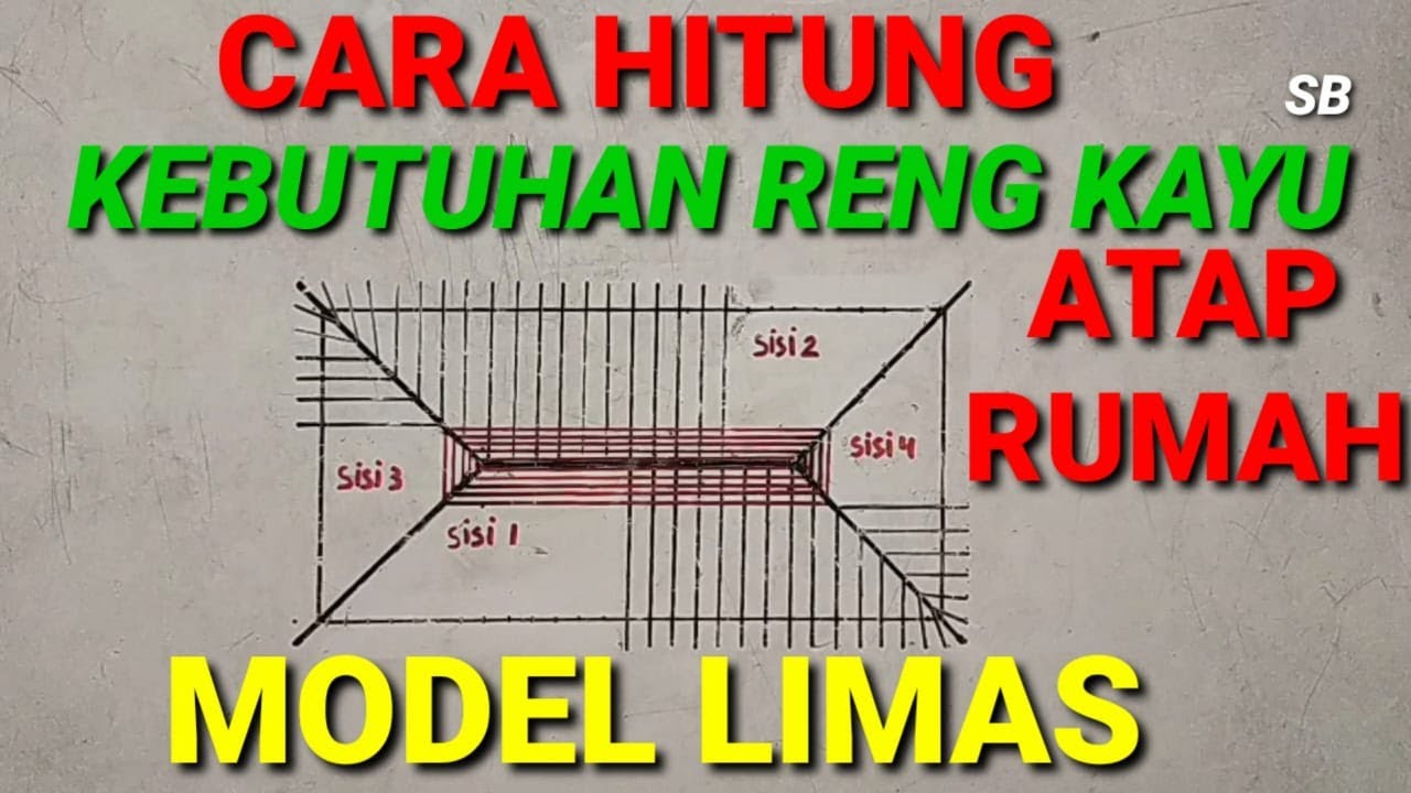 Detail Cara Menghitung Atap Rumah Limas Nomer 44