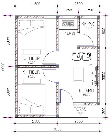 Detail Cara Menghitung Bangunan Rumah Nomer 4