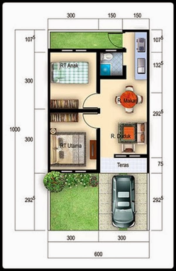 Detail Cara Menghitung Luas Rumah Type 45 Nomer 12