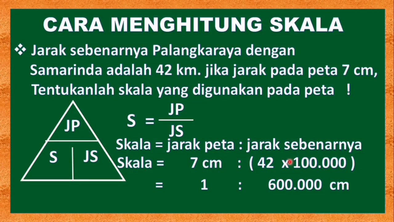 Detail Cara Menghitung Skala Gambar Nomer 12