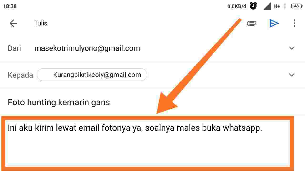 Detail Cara Mengirim Foto Lewat Email Di Hp Nomer 3