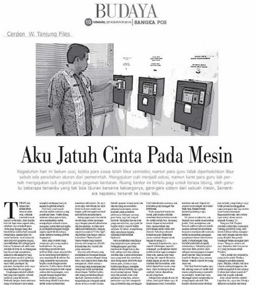 Detail Cara Mengirim Puisi Ke Kompas 2016 Nomer 30