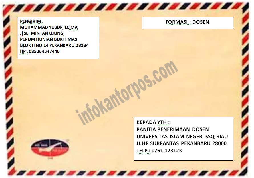 Detail Cara Mengirim Surat Nomer 11