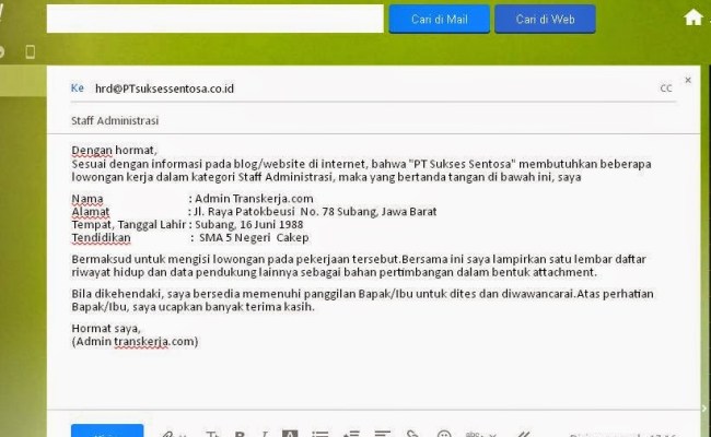 Detail Cara Mengirim Surat Nomer 36