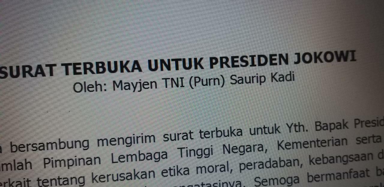 Detail Cara Mengirim Surat Ke Presiden Jokowi Nomer 12