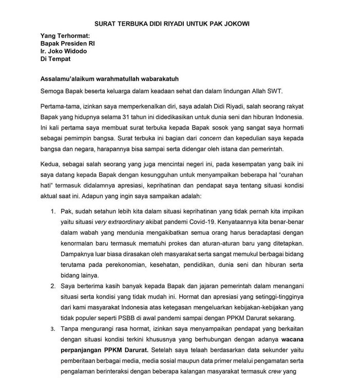 Detail Cara Mengirim Surat Ke Presiden Jokowi Nomer 14