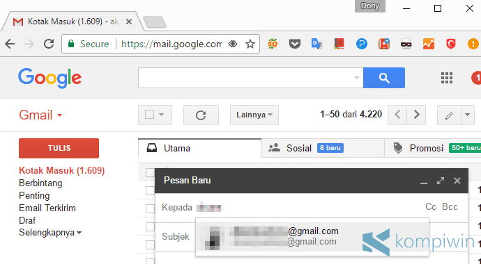 Detail Cara Mengirim Surat Lewat Gmail Nomer 4
