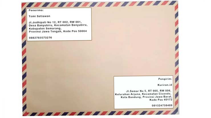Detail Cara Mengirim Surat Lewat Kantor Pos Nomer 3