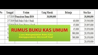 Detail Cara Mengisi Buku Kas Nomer 9