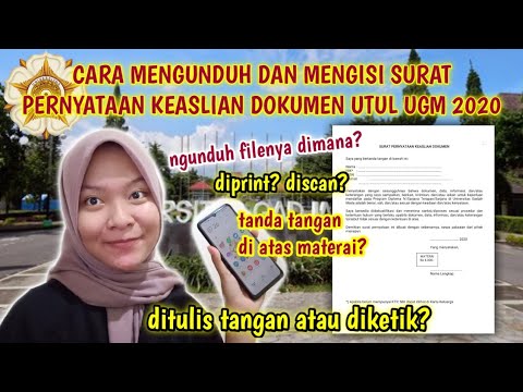 Detail Cara Mengisi Surat Pernyataan Nomer 32