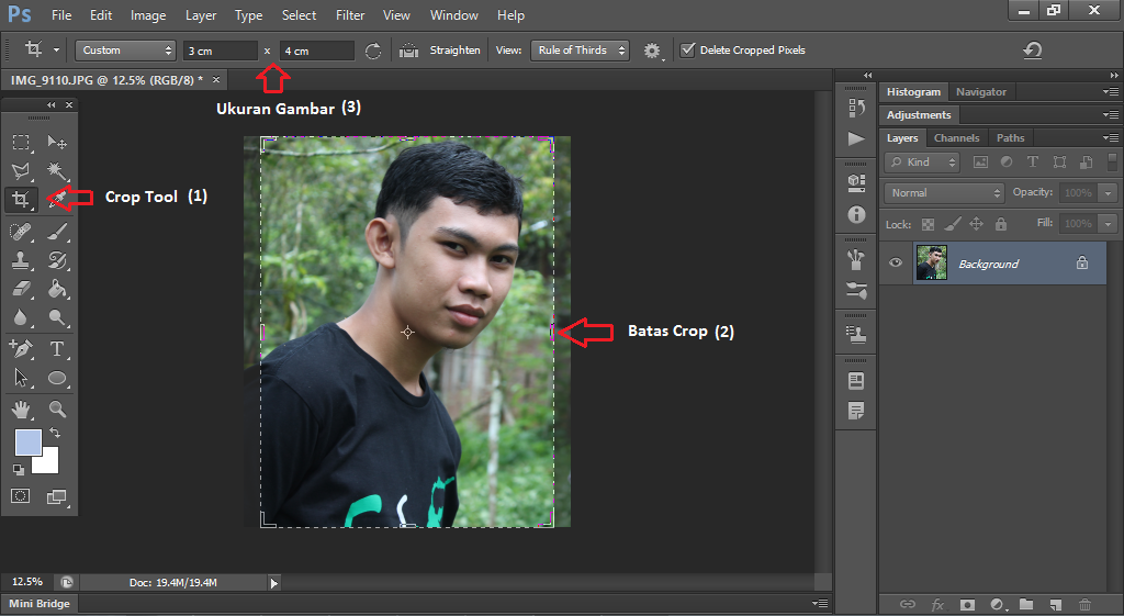 Detail Cara Mengubah Dimensi Foto Di Photoshop Nomer 14