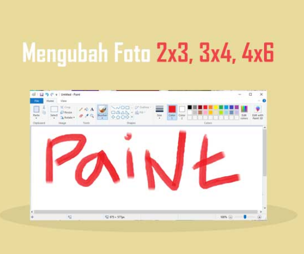 Download Cara Mengubah Foto 4x6 Menjadi 3x4 Di Photoshop Nomer 40