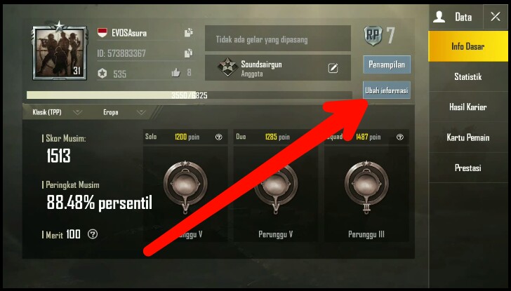 Cara Mengubah Foto Profil Di Pubg Mobile - KibrisPDR