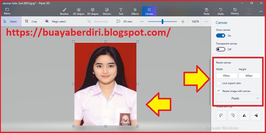 Detail Cara Mengubah Ukuran Foto Di Paint Nomer 49