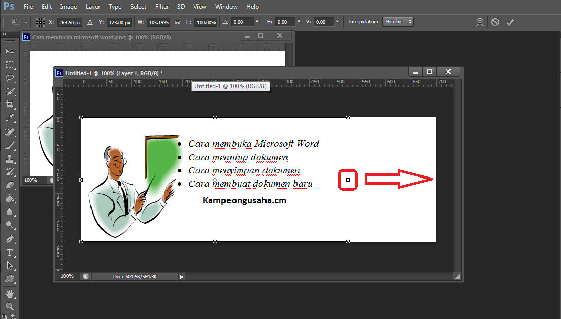 Detail Cara Mengubah Ukuran Gambar Di Photoshop Nomer 43