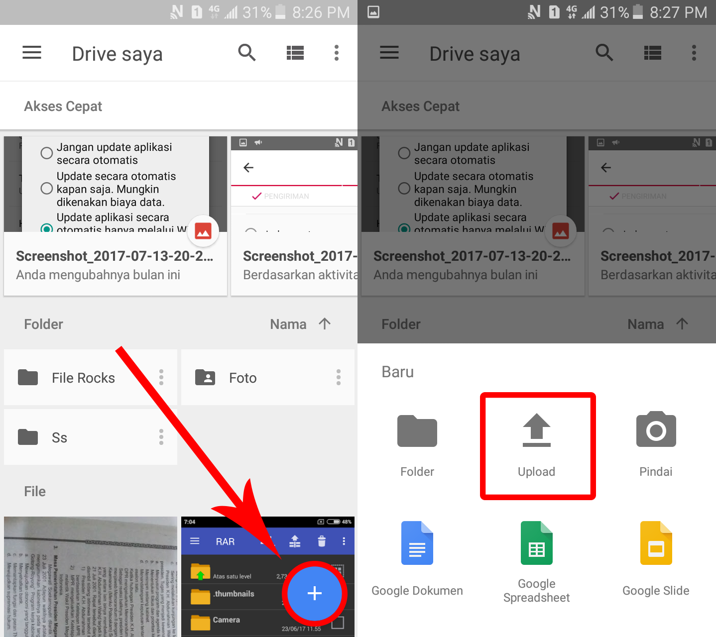 Detail Cara Mengunggah Foto Di Google Drive Nomer 12