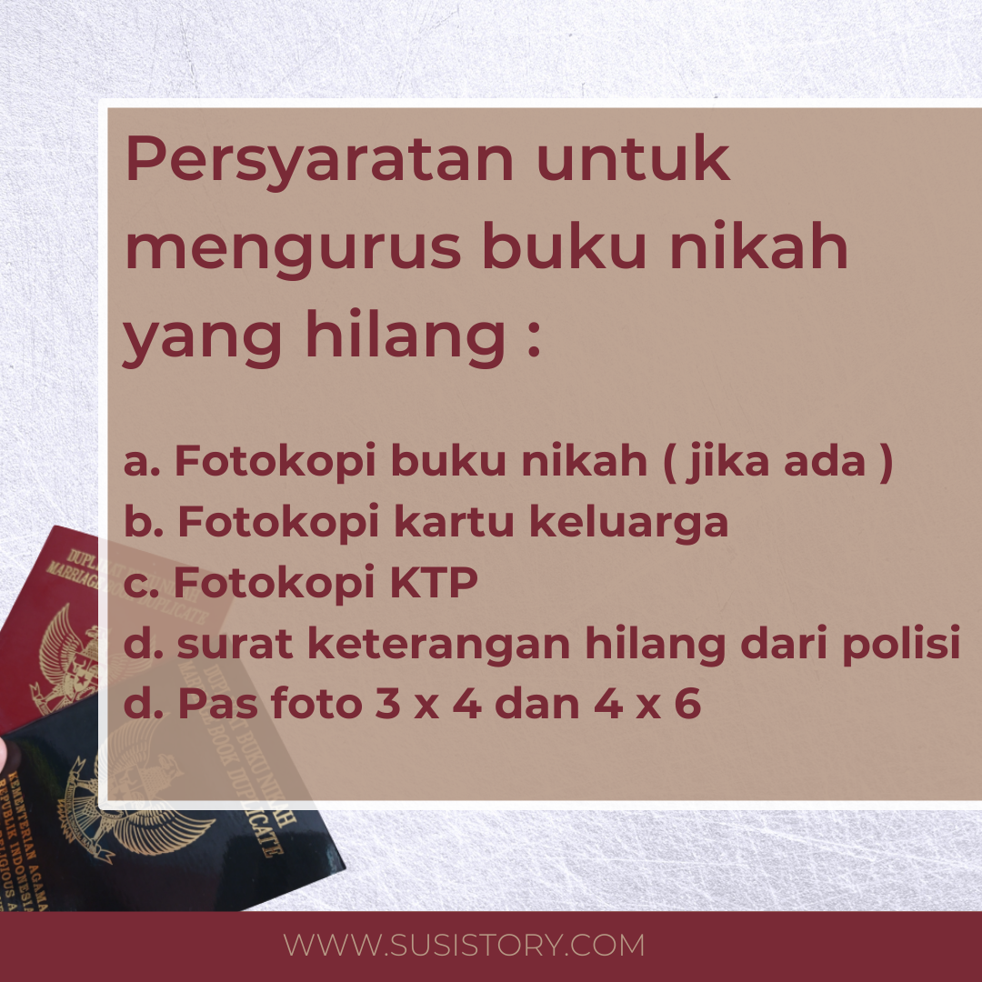 Detail Cara Mengurus Buku Nikah Nomer 15