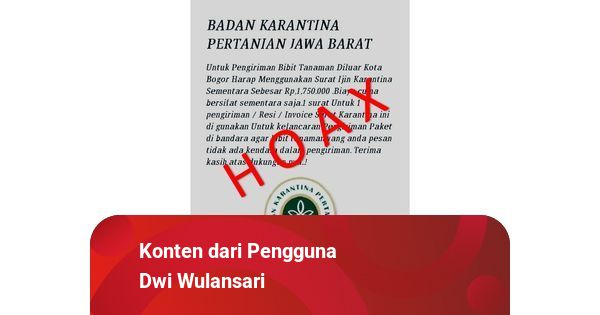 Detail Cara Mengurus Surat Karantina Tanaman Nomer 36