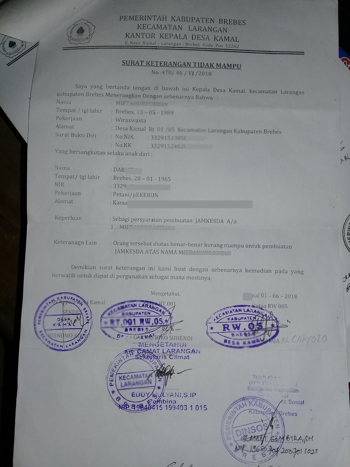 Detail Cara Mengurus Surat Keterangan Tidak Mampu Nomer 23