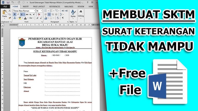 Detail Cara Mengurus Surat Keterangan Tidak Mampu Nomer 48