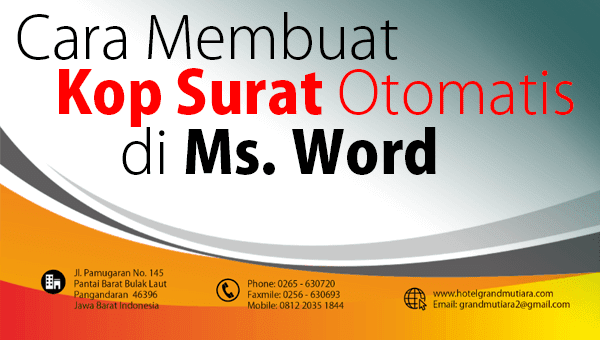 Detail Cara Menulis Kop Surat Nomer 43