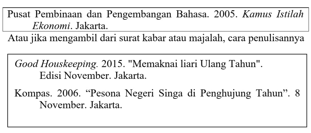 Detail Cara Menulis Referensi Dari Buku Nomer 41