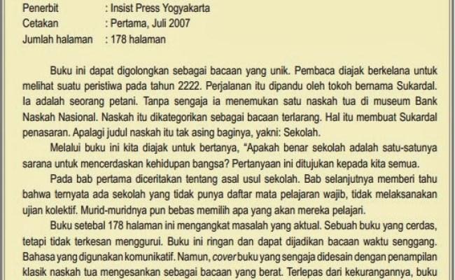 Detail Cara Menulis Resensi Buku Pengetahuan Nomer 17