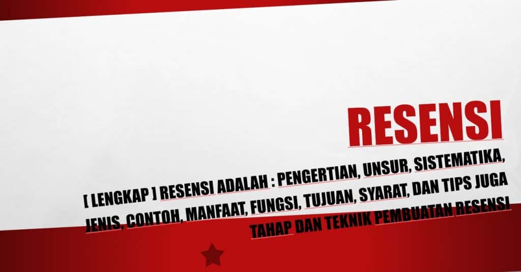 Detail Cara Menulis Resensi Buku Pengetahuan Nomer 35