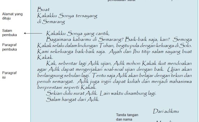 Detail Cara Menulis Surat Untuk Sahabat Nomer 22