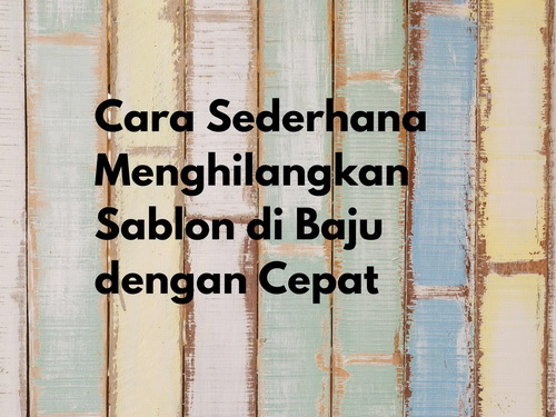 Detail Cara Menyablon Sendiri Di Rumah Nomer 35