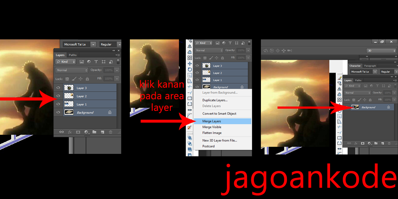 Detail Cara Menyatukan Gambar Dengan Background Di Photoshop Nomer 8