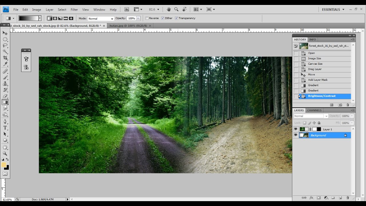 Cara Menyatukan Gambar Di Photoshop - KibrisPDR