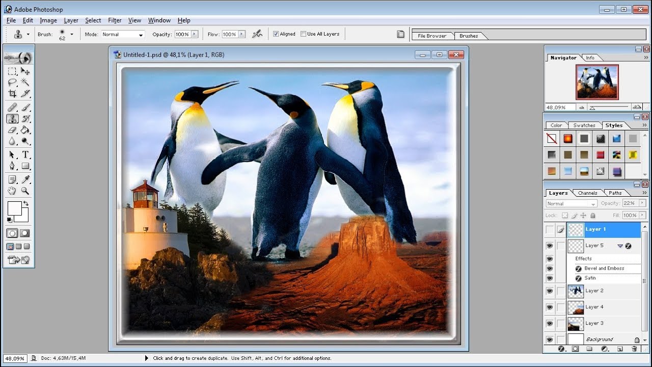 Detail Cara Menyatukan Gambar Di Photoshop Nomer 3