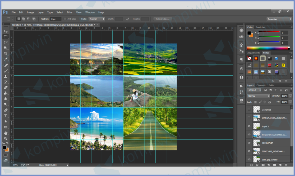 Detail Cara Menyatukan Gambar Di Photoshop Nomer 24