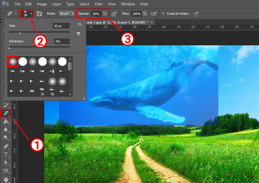 Detail Cara Menyatukan Gambar Di Photoshop Nomer 9