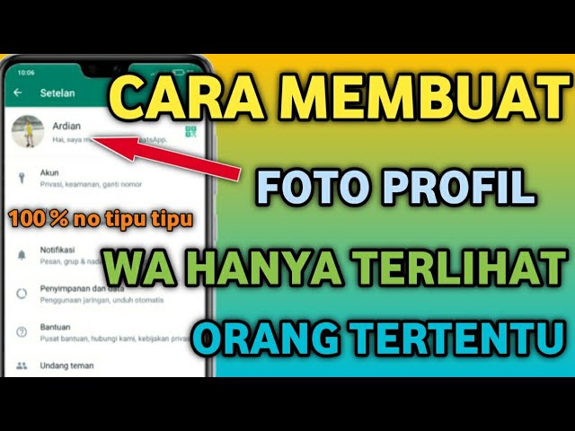 Detail Cara Menyembunyikan Foto Profil Teman Di Whatsapp Nomer 18