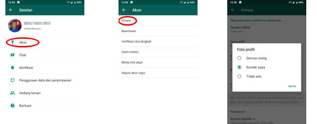 Detail Cara Menyembunyikan Foto Profil Teman Di Whatsapp Nomer 10