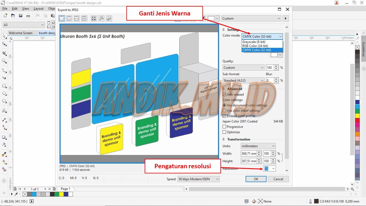 Detail Cara Menyimpan Desain Di Coreldraw Nomer 6