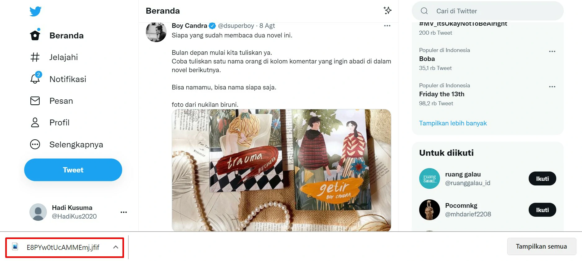 Detail Cara Menyimpan Foto Dari Twitter Nomer 22