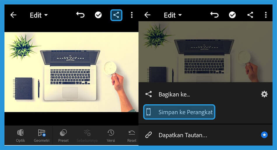 Detail Cara Menyimpan Foto Lightroom Ke Galeri Hp Nomer 20