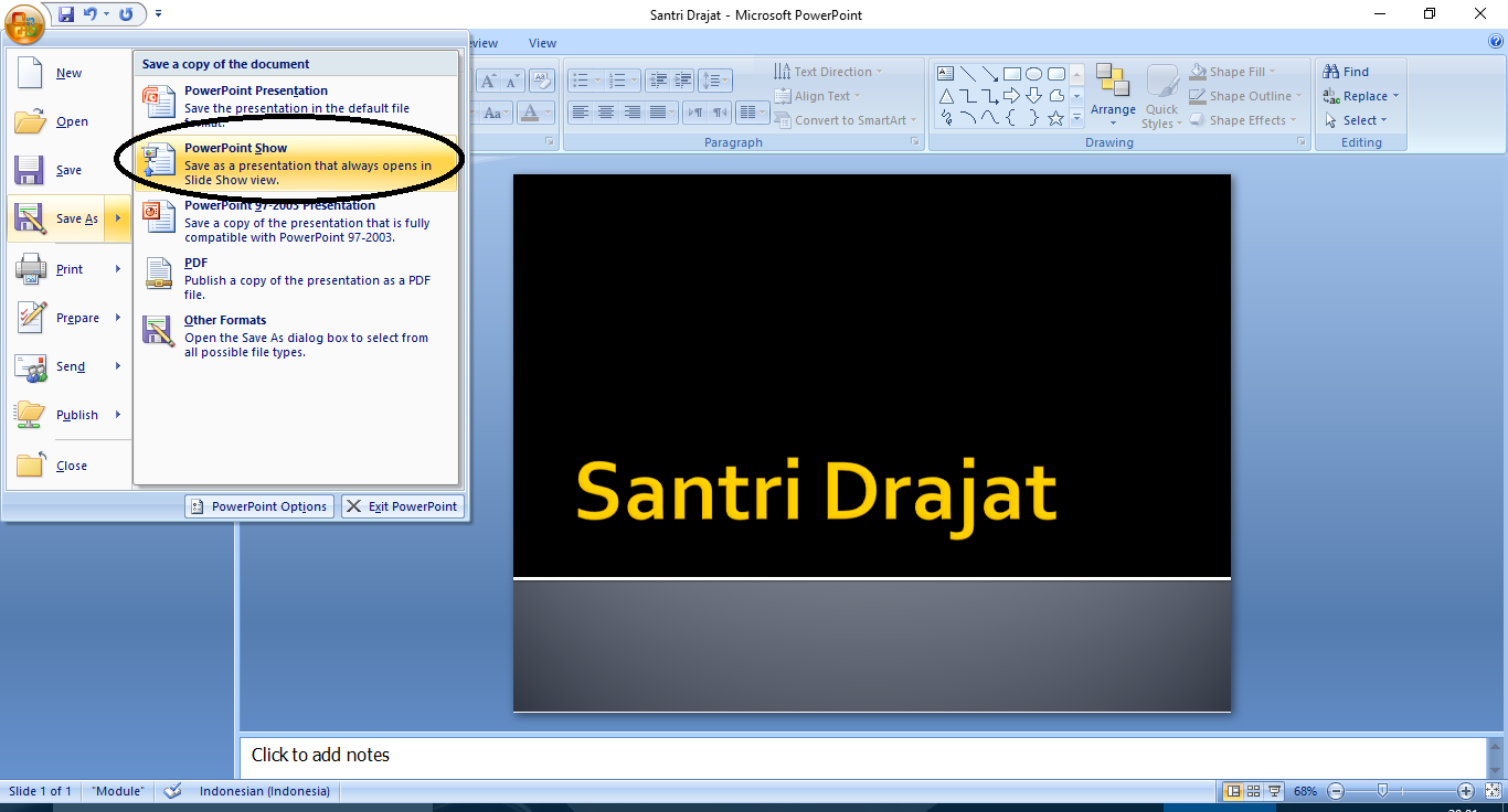 Detail Cara Menyimpan Slide Power Point Menjadi Gambar Nomer 41