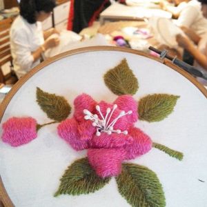 Detail Cara Menyulam Bunga Dari Benang Wol Nomer 8