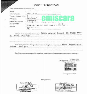 Detail Cara Over Kredit Rumah Kpr Subsidi Nomer 43