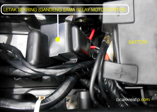 Detail Cara Pasang Rumah Sekring Motor Nomer 37