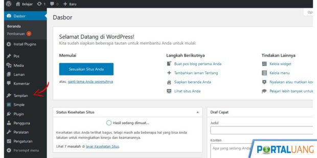 Detail Cara Pasang Template Wordpress Nomer 25