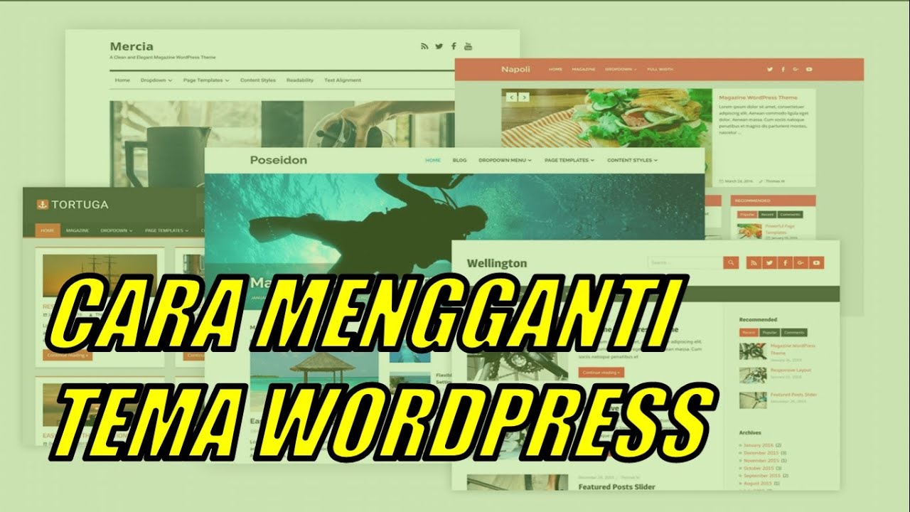 Detail Cara Pasang Template Wordpress Nomer 27