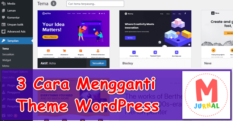 Detail Cara Pasang Template Wordpress Nomer 28