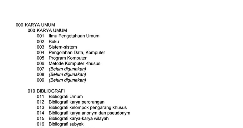 Detail Cara Penomoran Buku Perpustakaan Sekolah Nomer 14