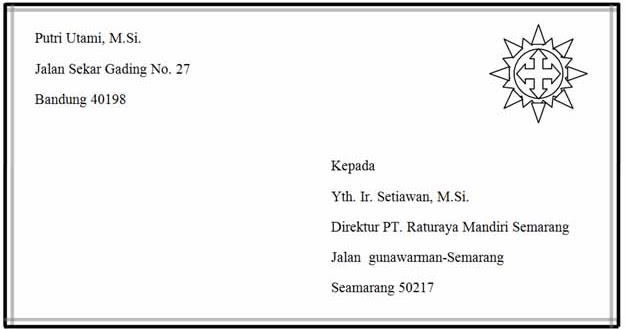 Detail Cara Penulisan Kop Surat Yang Benar Nomer 6