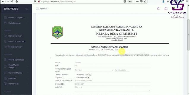 Download Cara Penulisan No Surat Nomer 34